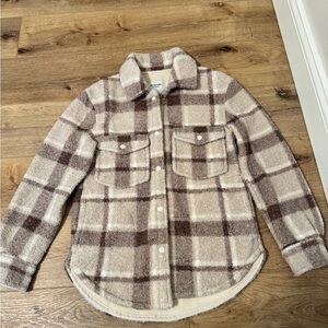 Abercrombie & Fitch Sherpa Jacket